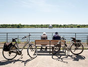 Estuaire à vélo © Martin Argyroglo