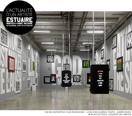 Ugo Rondinone : I love John Giorno / Palais de Tokyo
